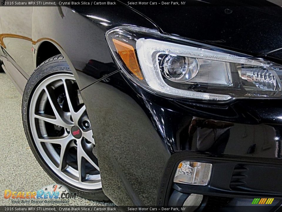 2016 Subaru WRX STI Limited Crystal Black Silica / Carbon Black Photo #7