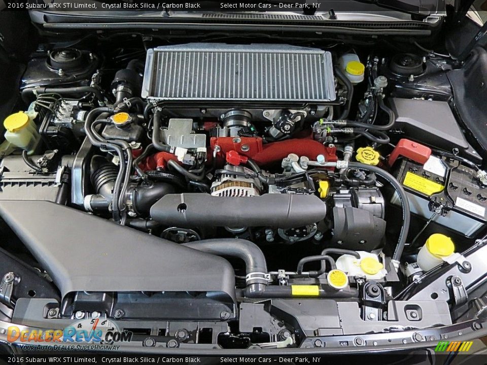 2016 Subaru WRX STI Limited Crystal Black Silica / Carbon Black Photo #30