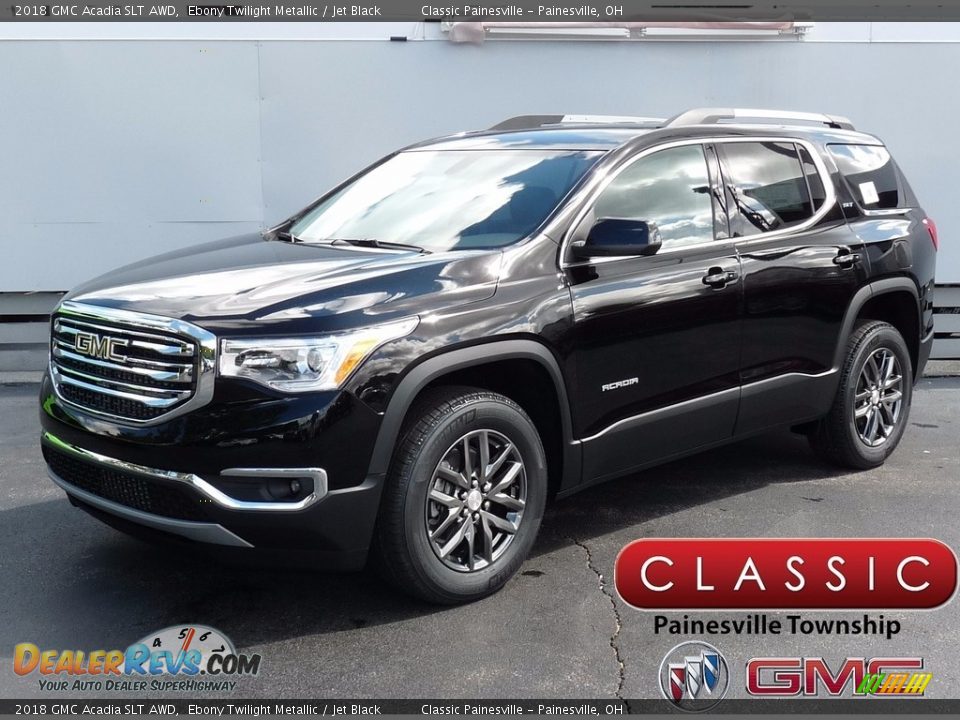 2018 GMC Acadia SLT AWD Ebony Twilight Metallic / Jet Black Photo #1