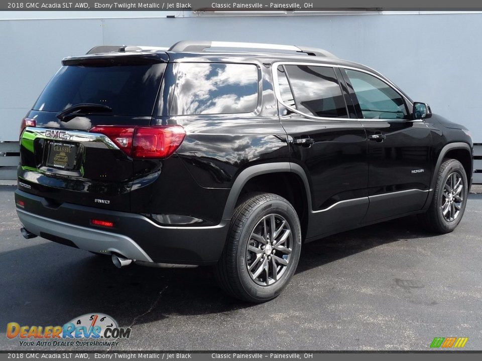 2018 GMC Acadia SLT AWD Ebony Twilight Metallic / Jet Black Photo #2