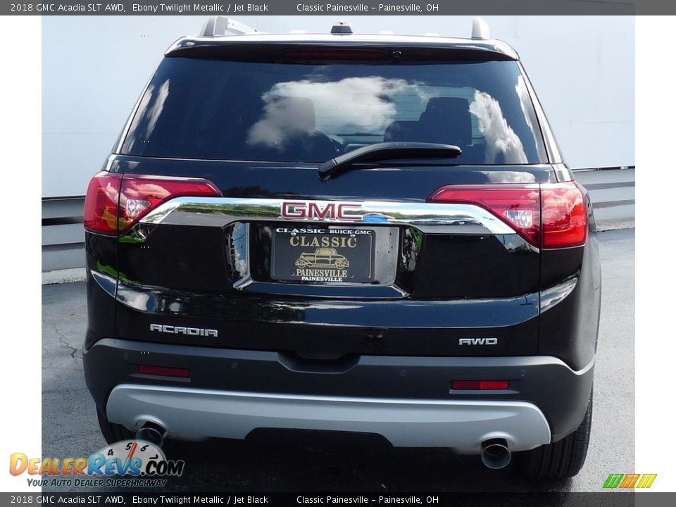 2018 GMC Acadia SLT AWD Ebony Twilight Metallic / Jet Black Photo #3