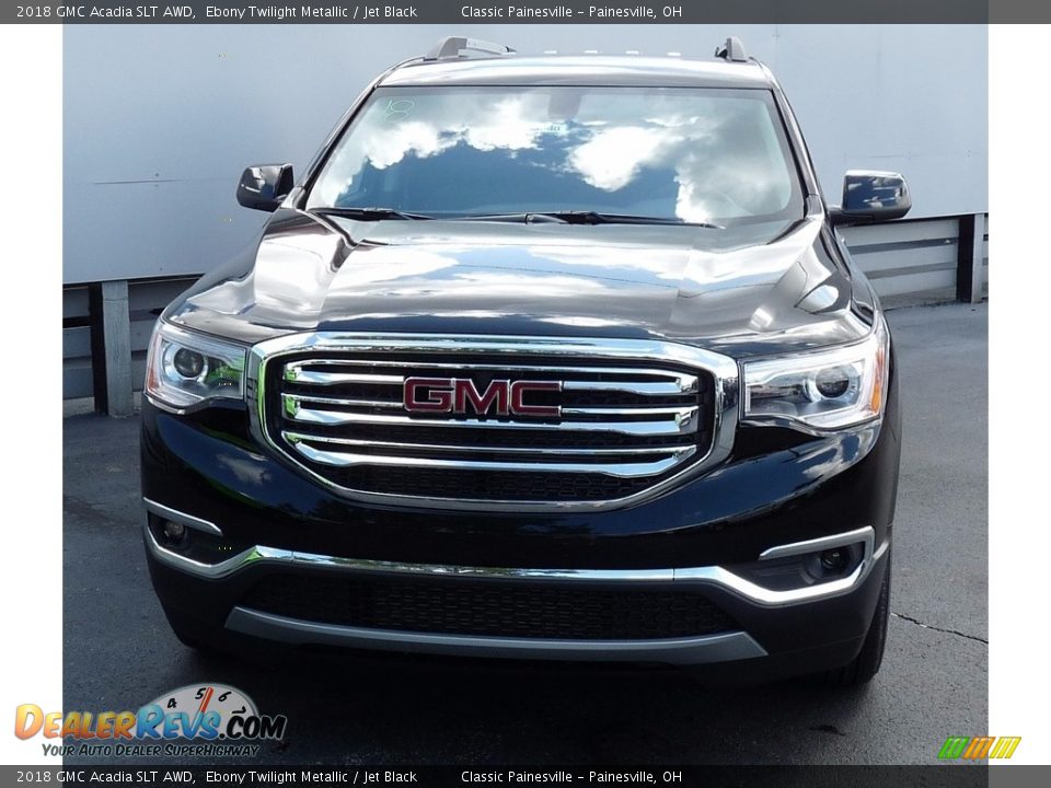 2018 GMC Acadia SLT AWD Ebony Twilight Metallic / Jet Black Photo #4