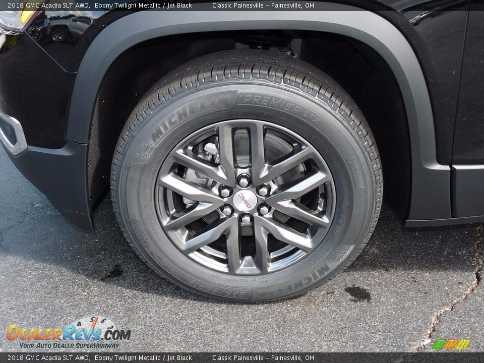 2018 GMC Acadia SLT AWD Ebony Twilight Metallic / Jet Black Photo #5