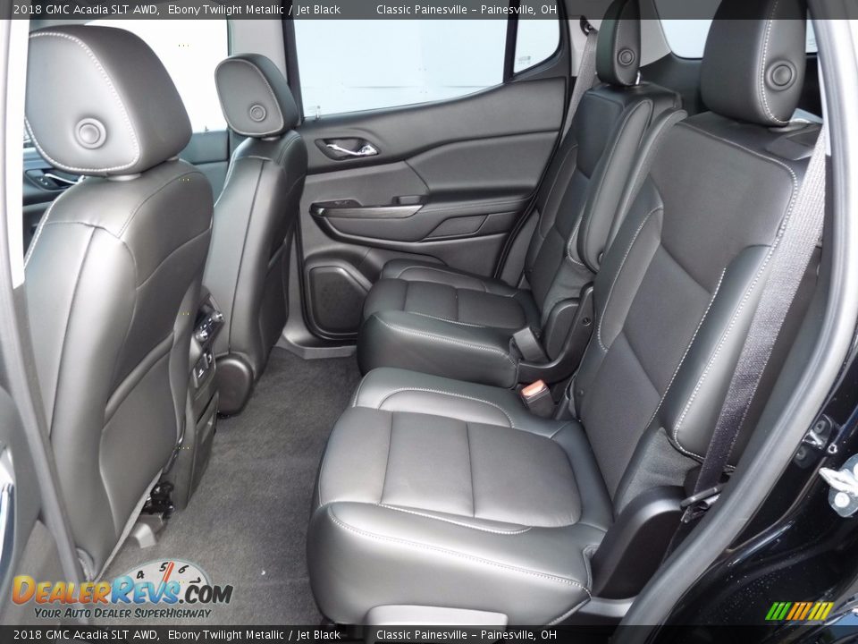 2018 GMC Acadia SLT AWD Ebony Twilight Metallic / Jet Black Photo #7
