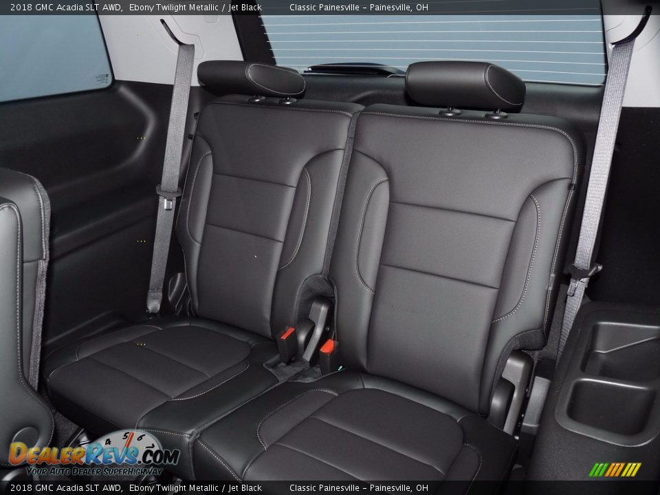 2018 GMC Acadia SLT AWD Ebony Twilight Metallic / Jet Black Photo #8