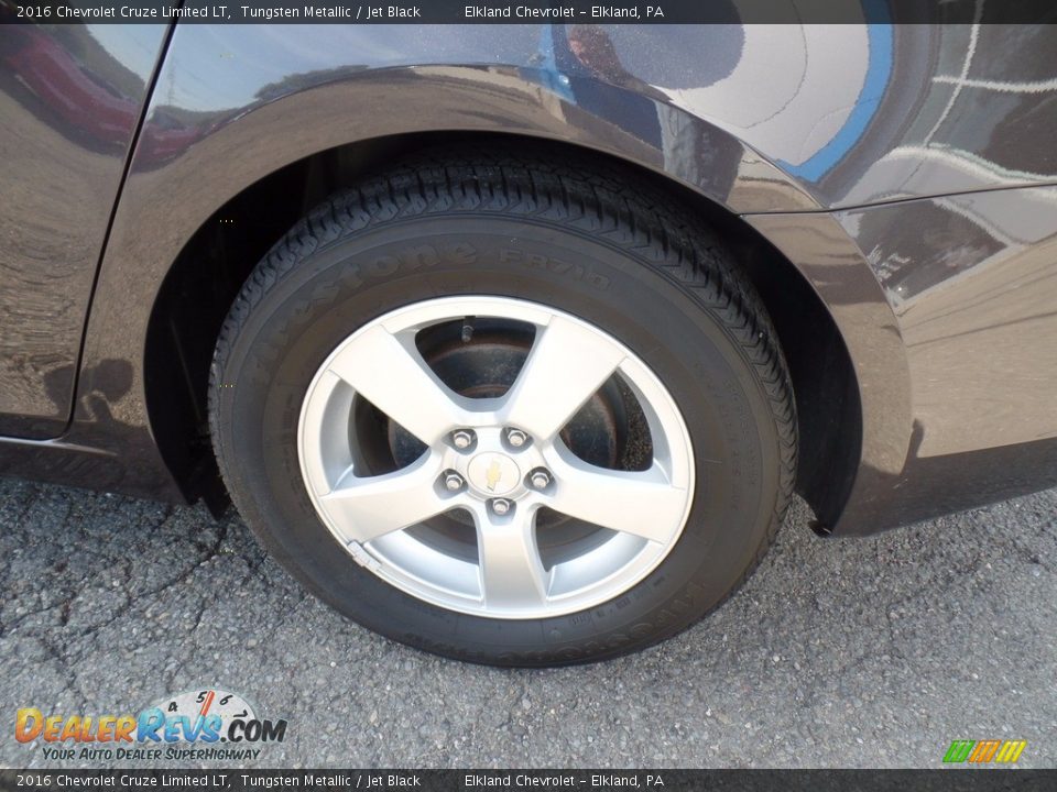 2016 Chevrolet Cruze Limited LT Tungsten Metallic / Jet Black Photo #9