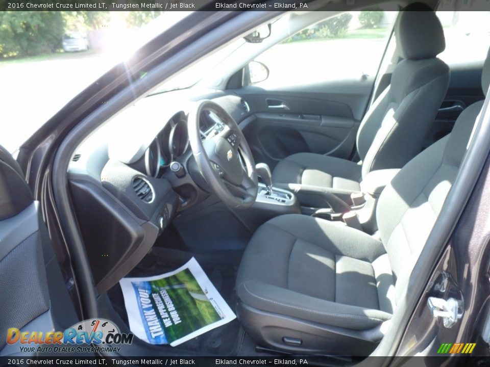 2016 Chevrolet Cruze Limited LT Tungsten Metallic / Jet Black Photo #16
