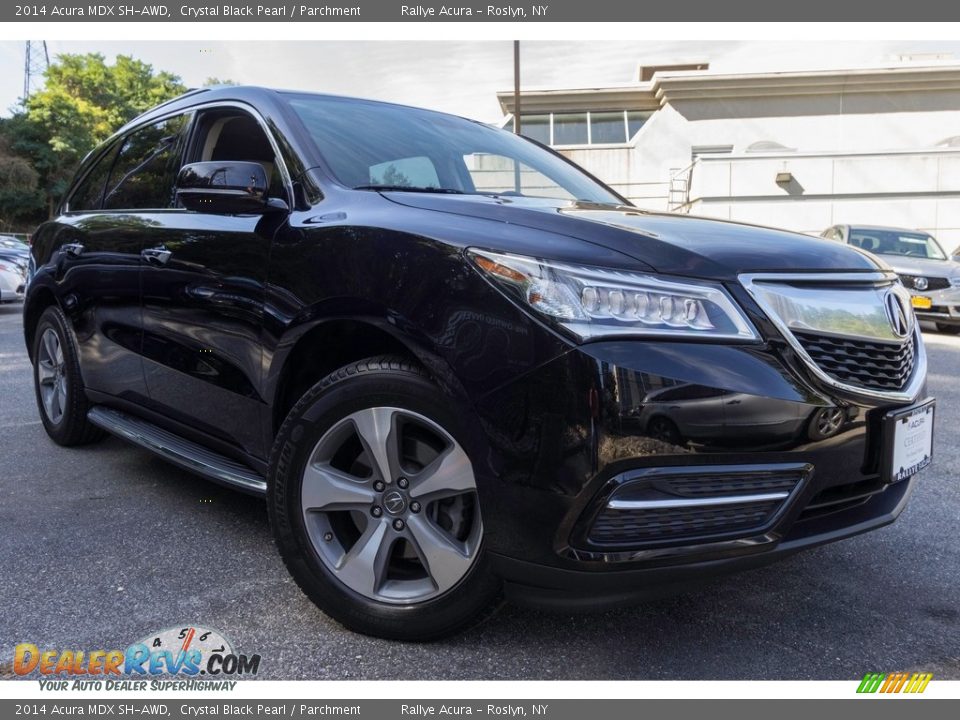 2014 Acura MDX SH-AWD Crystal Black Pearl / Parchment Photo #1