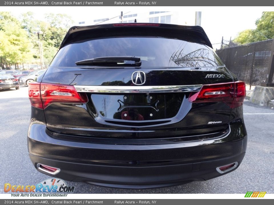 2014 Acura MDX SH-AWD Crystal Black Pearl / Parchment Photo #5