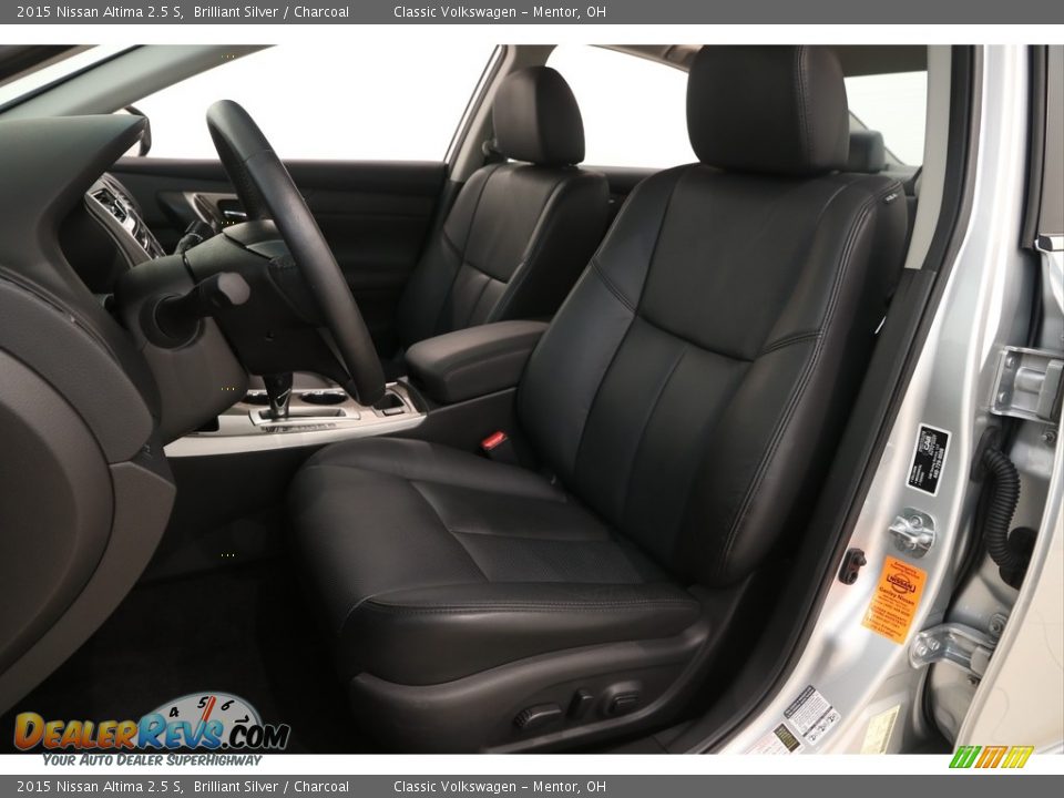 2015 Nissan Altima 2.5 S Brilliant Silver / Charcoal Photo #6
