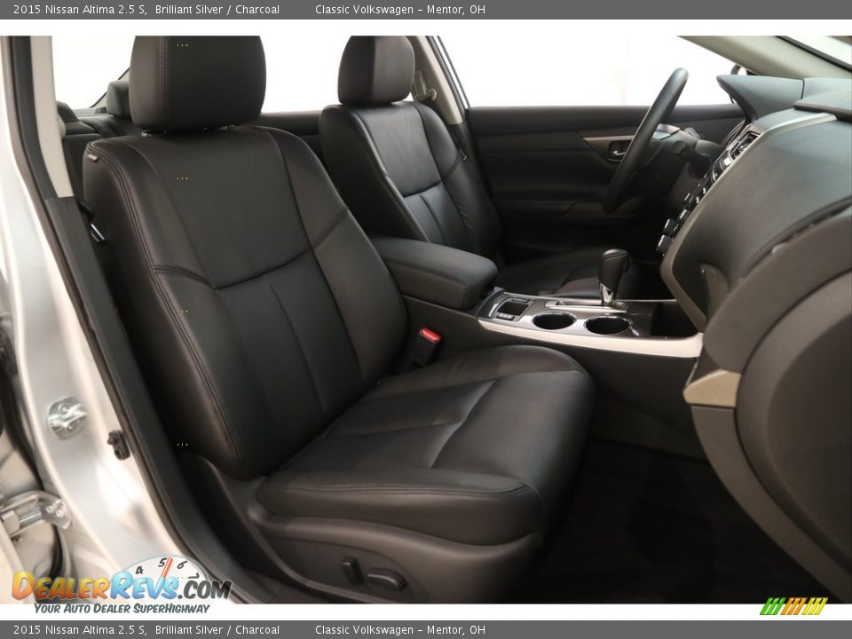 2015 Nissan Altima 2.5 S Brilliant Silver / Charcoal Photo #15