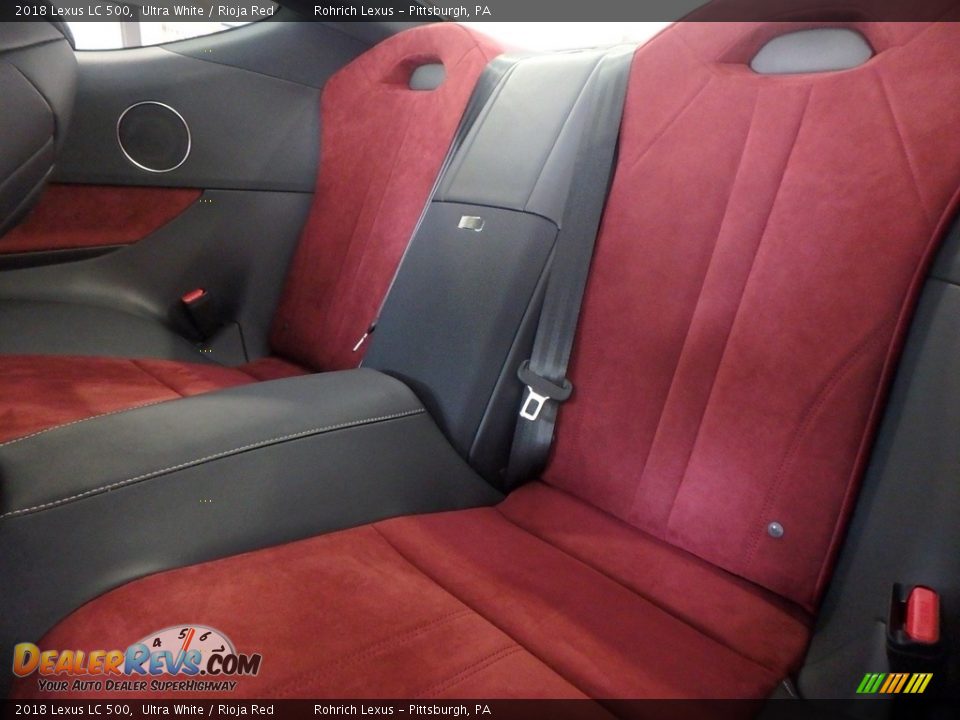 Rear Seat of 2018 Lexus LC 500 Photo #7