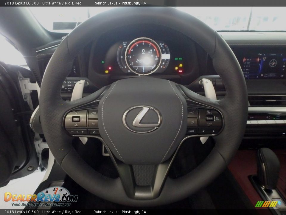 2018 Lexus LC 500 Steering Wheel Photo #15