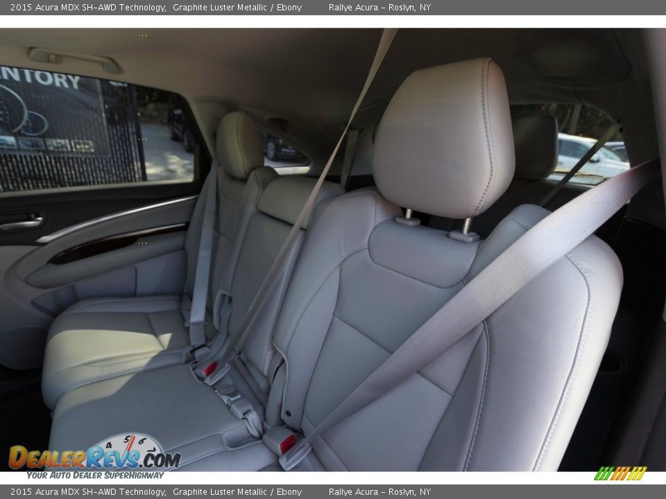 2015 Acura MDX SH-AWD Technology Graphite Luster Metallic / Ebony Photo #17
