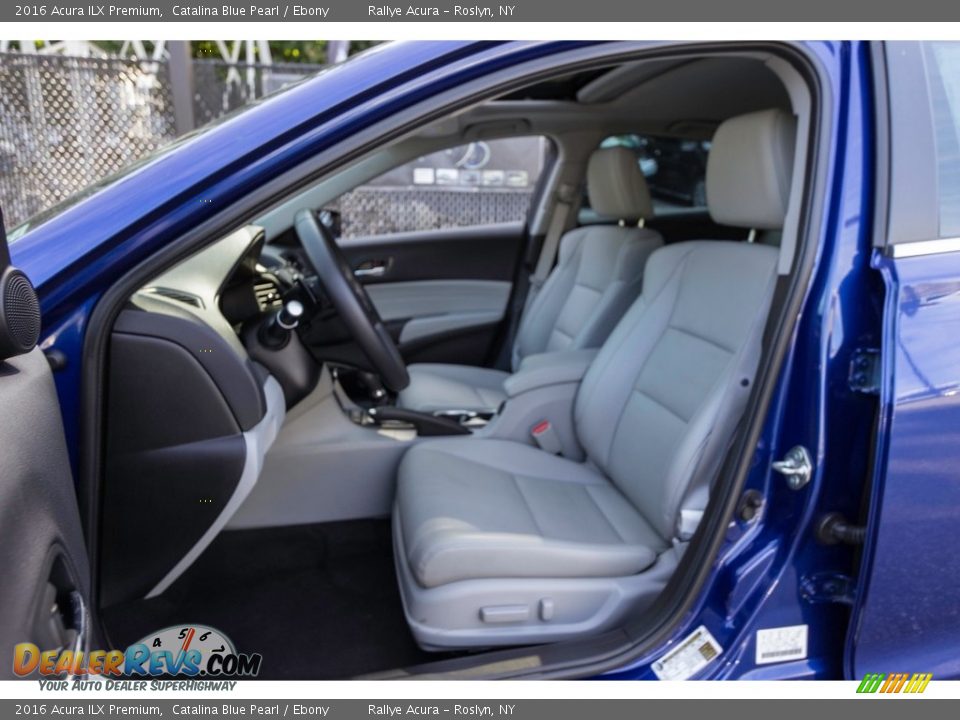 2016 Acura ILX Premium Catalina Blue Pearl / Ebony Photo #8