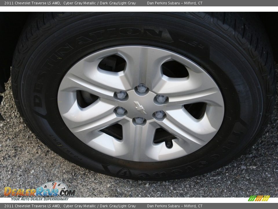 2011 Chevrolet Traverse LS AWD Cyber Gray Metallic / Dark Gray/Light Gray Photo #20
