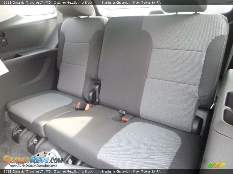 2018 Chevrolet Traverse LT AWD Graphite Metallic / Jet Black Photo #14