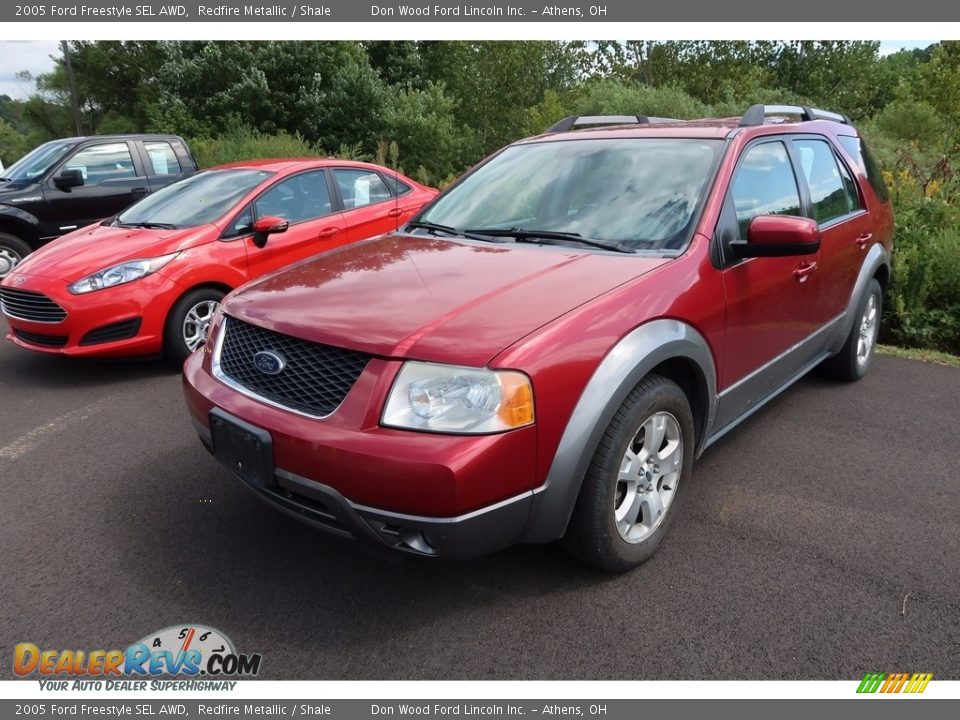 2005 Ford Freestyle SEL AWD Redfire Metallic / Shale Photo #3