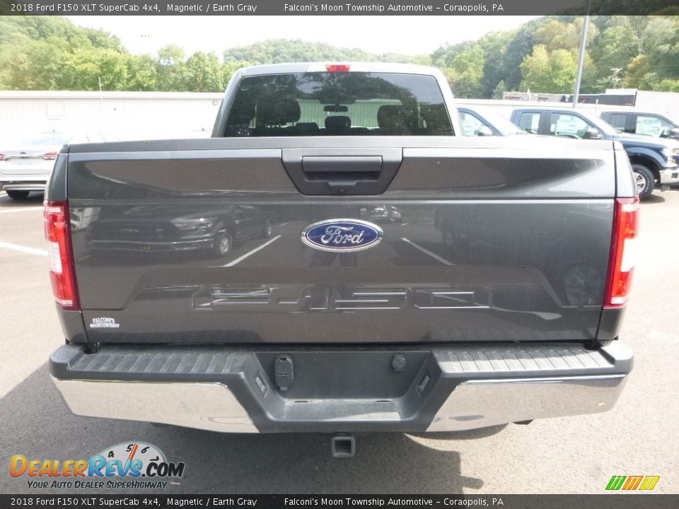 2018 Ford F150 XLT SuperCab 4x4 Magnetic / Earth Gray Photo #6
