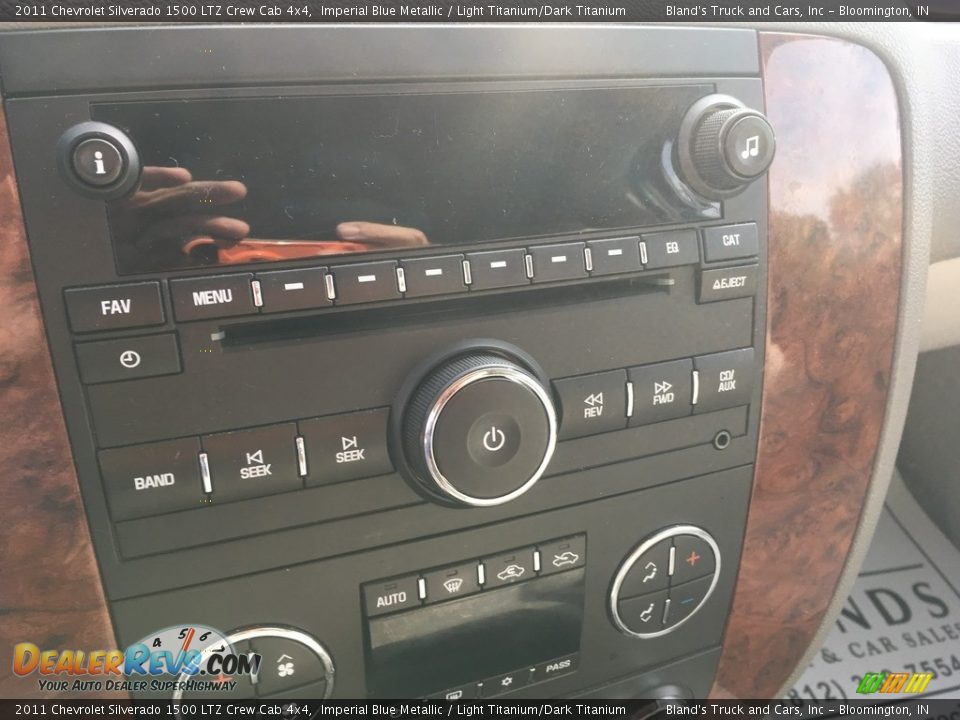 2011 Chevrolet Silverado 1500 LTZ Crew Cab 4x4 Imperial Blue Metallic / Light Titanium/Dark Titanium Photo #13