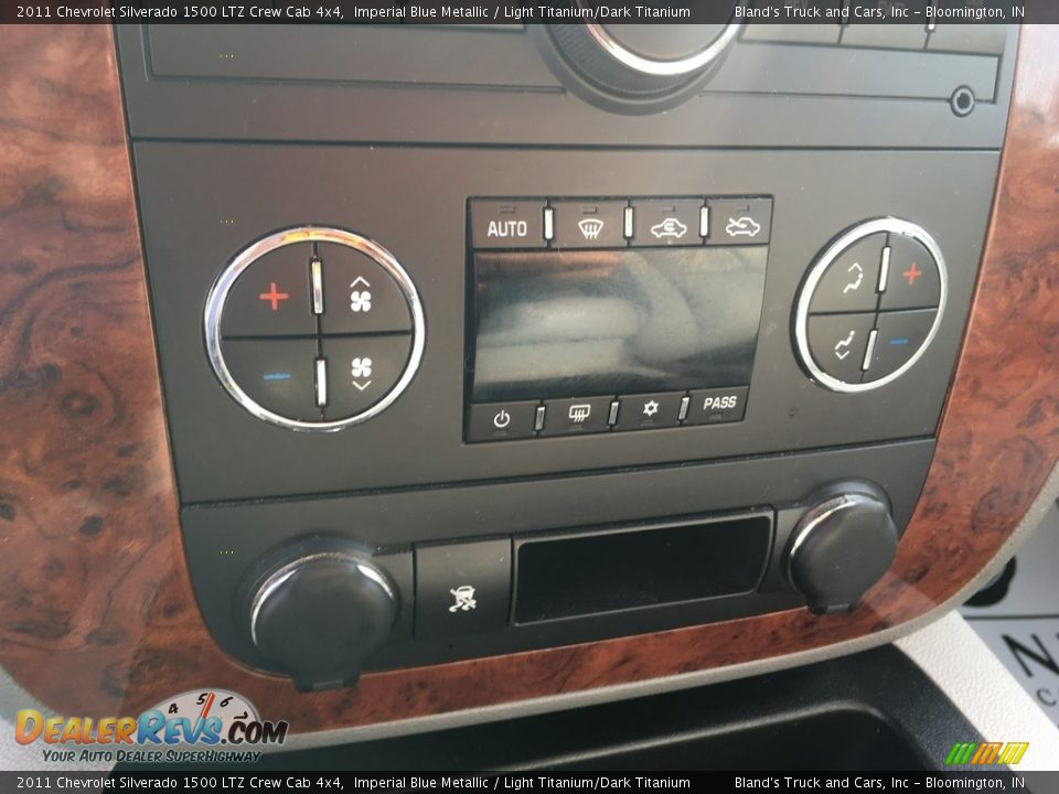 2011 Chevrolet Silverado 1500 LTZ Crew Cab 4x4 Imperial Blue Metallic / Light Titanium/Dark Titanium Photo #14