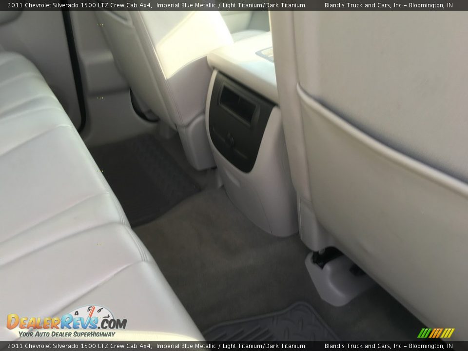 2011 Chevrolet Silverado 1500 LTZ Crew Cab 4x4 Imperial Blue Metallic / Light Titanium/Dark Titanium Photo #15