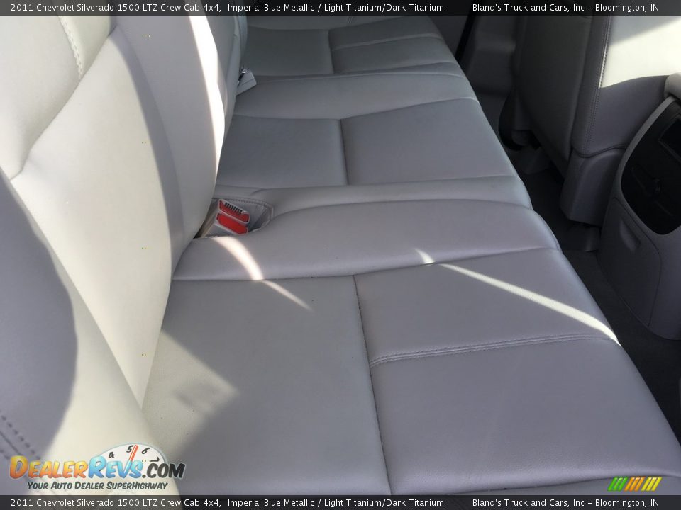 2011 Chevrolet Silverado 1500 LTZ Crew Cab 4x4 Imperial Blue Metallic / Light Titanium/Dark Titanium Photo #16