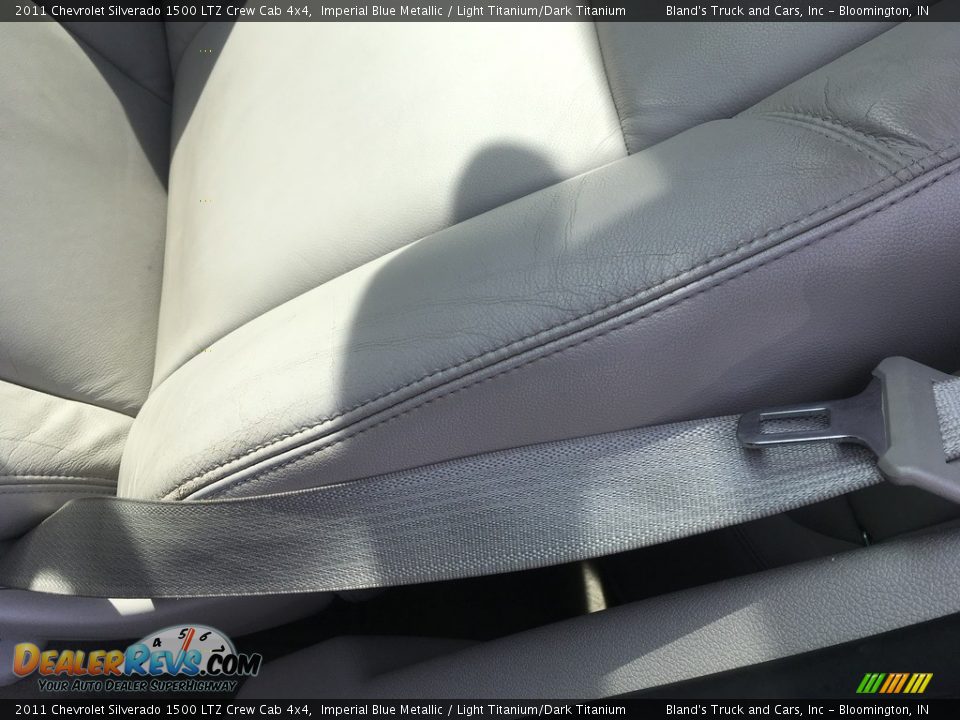 2011 Chevrolet Silverado 1500 LTZ Crew Cab 4x4 Imperial Blue Metallic / Light Titanium/Dark Titanium Photo #18