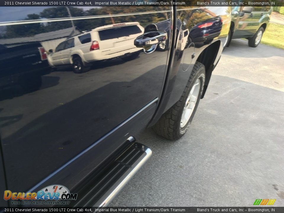 2011 Chevrolet Silverado 1500 LTZ Crew Cab 4x4 Imperial Blue Metallic / Light Titanium/Dark Titanium Photo #22