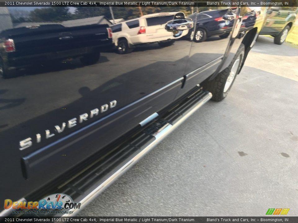 2011 Chevrolet Silverado 1500 LTZ Crew Cab 4x4 Imperial Blue Metallic / Light Titanium/Dark Titanium Photo #28
