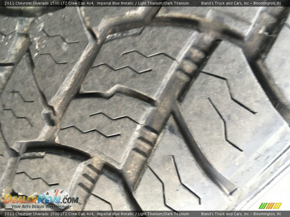 2011 Chevrolet Silverado 1500 LTZ Crew Cab 4x4 Imperial Blue Metallic / Light Titanium/Dark Titanium Photo #32