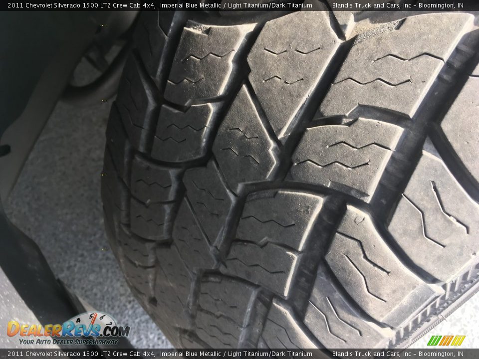 2011 Chevrolet Silverado 1500 LTZ Crew Cab 4x4 Imperial Blue Metallic / Light Titanium/Dark Titanium Photo #33