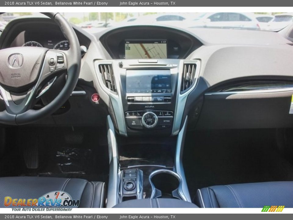 2018 Acura TLX V6 Sedan Bellanova White Pearl / Ebony Photo #26
