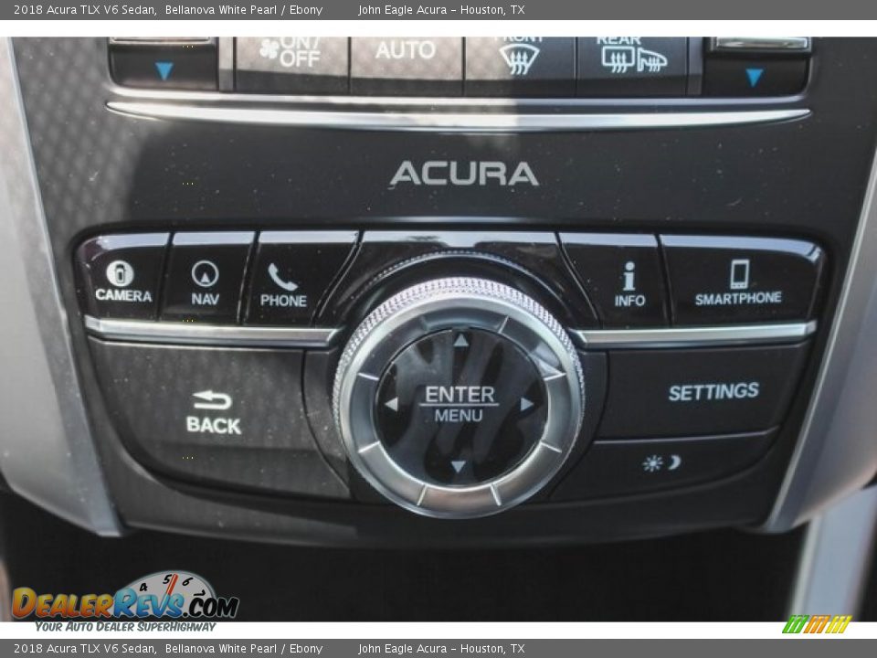2018 Acura TLX V6 Sedan Bellanova White Pearl / Ebony Photo #29