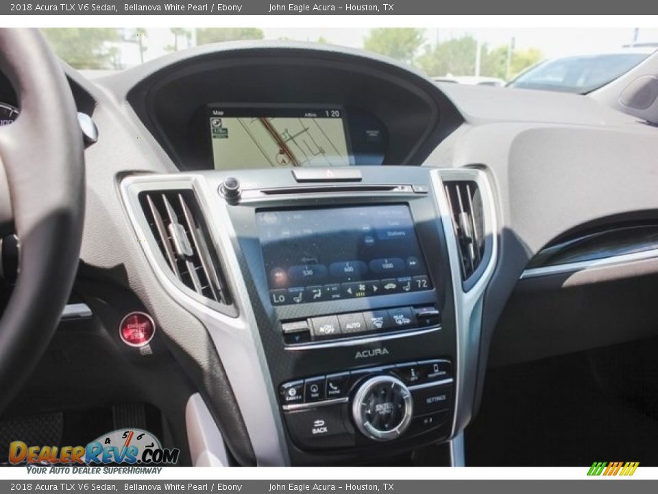 2018 Acura TLX V6 Sedan Bellanova White Pearl / Ebony Photo #31
