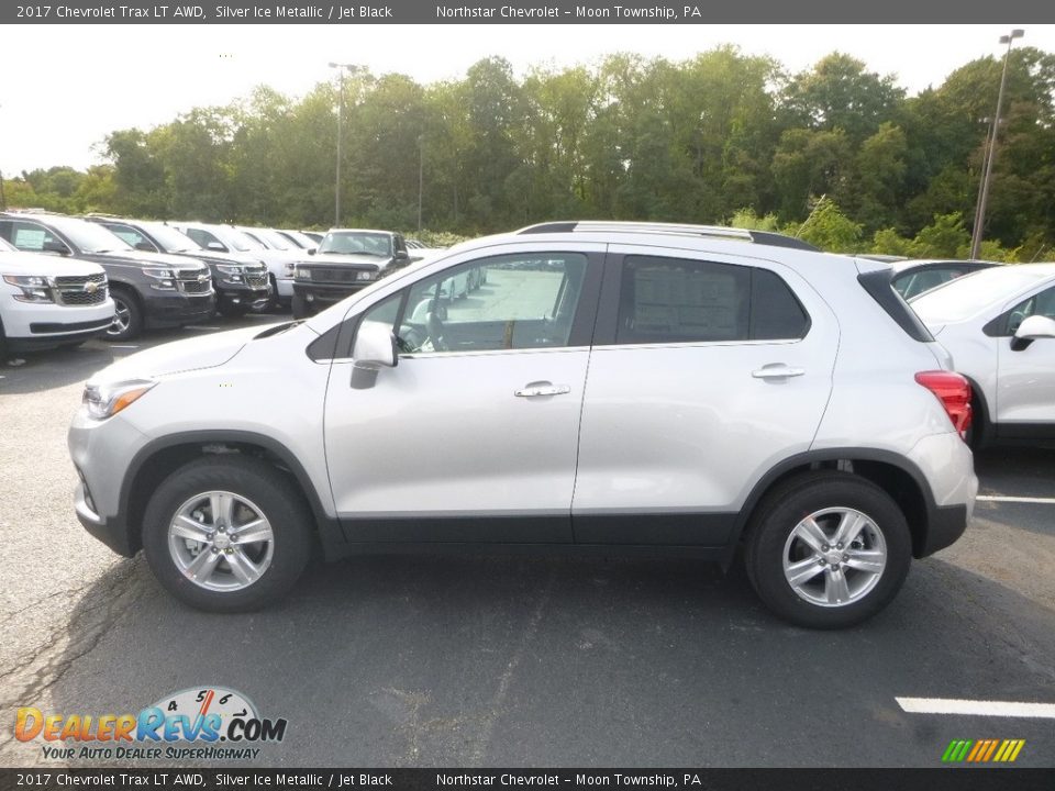 2017 Chevrolet Trax LT AWD Silver Ice Metallic / Jet Black Photo #2