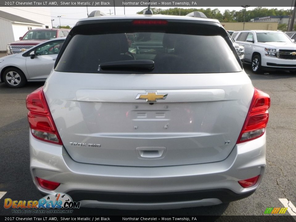 2017 Chevrolet Trax LT AWD Silver Ice Metallic / Jet Black Photo #4