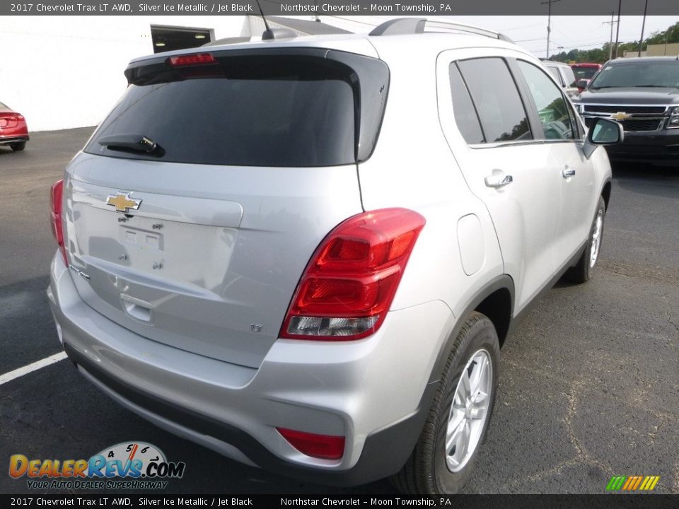 2017 Chevrolet Trax LT AWD Silver Ice Metallic / Jet Black Photo #5