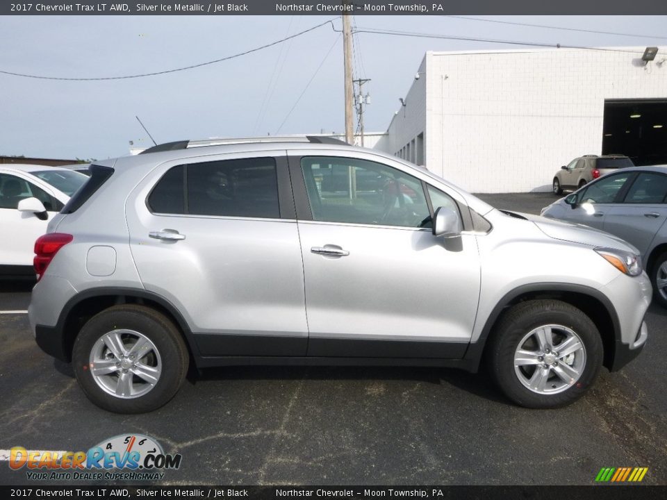 2017 Chevrolet Trax LT AWD Silver Ice Metallic / Jet Black Photo #6