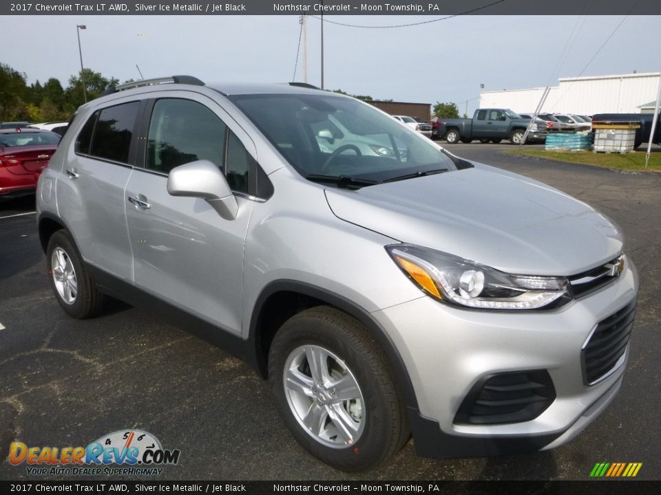 2017 Chevrolet Trax LT AWD Silver Ice Metallic / Jet Black Photo #7