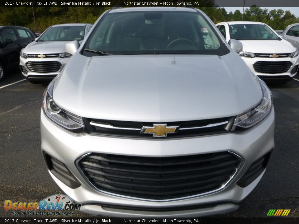 2017 Chevrolet Trax LT AWD Silver Ice Metallic / Jet Black Photo #8
