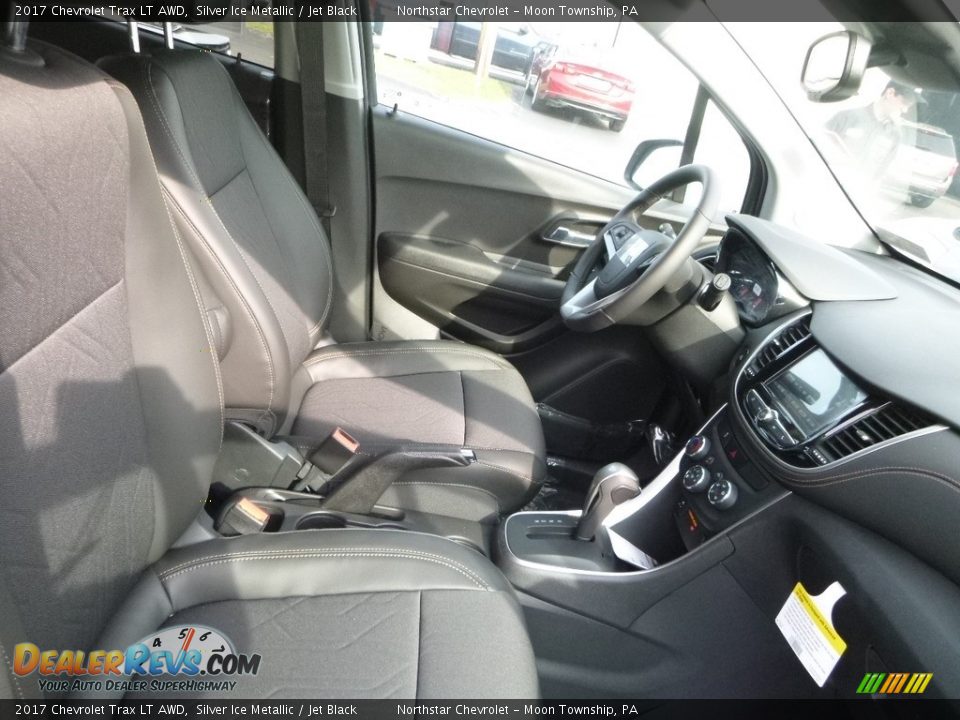 2017 Chevrolet Trax LT AWD Silver Ice Metallic / Jet Black Photo #10