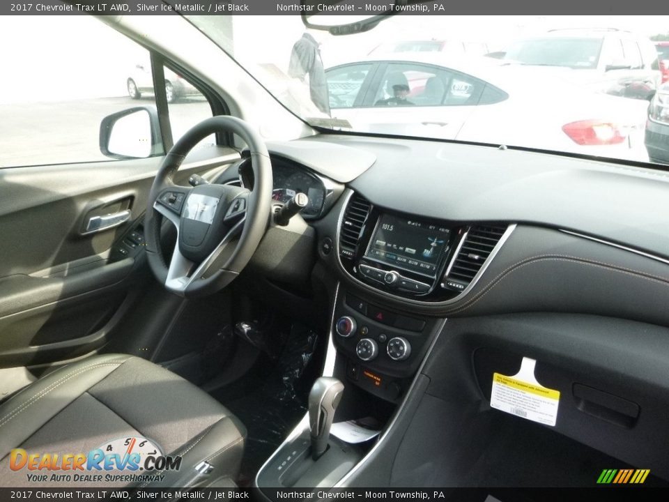 2017 Chevrolet Trax LT AWD Silver Ice Metallic / Jet Black Photo #11