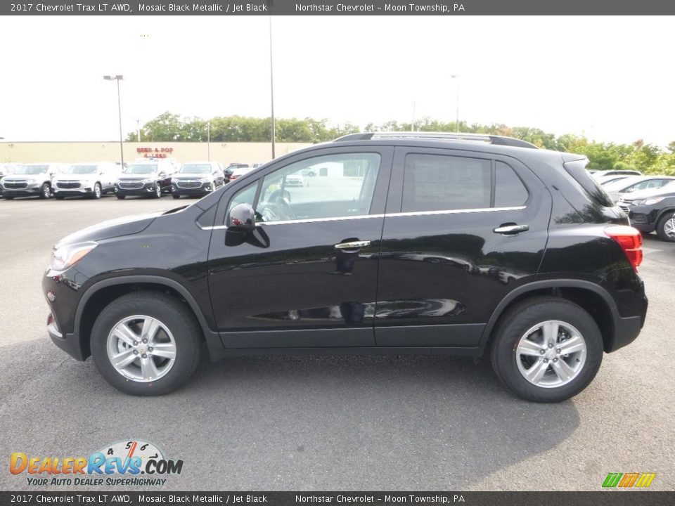 2017 Chevrolet Trax LT AWD Mosaic Black Metallic / Jet Black Photo #2