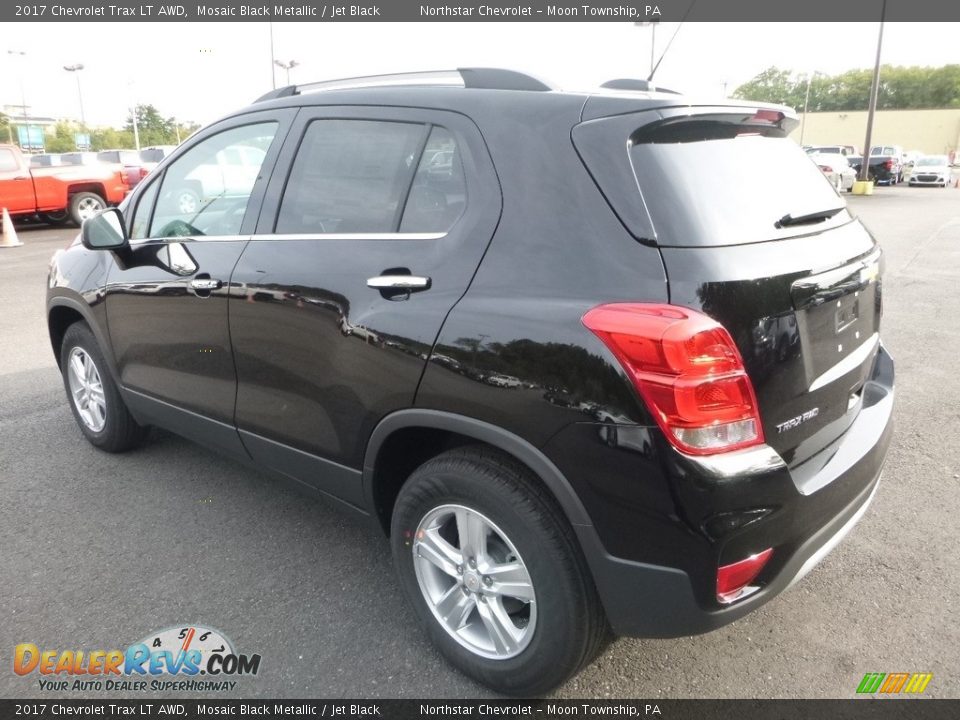 2017 Chevrolet Trax LT AWD Mosaic Black Metallic / Jet Black Photo #3