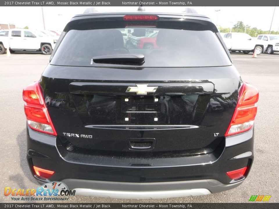 2017 Chevrolet Trax LT AWD Mosaic Black Metallic / Jet Black Photo #4
