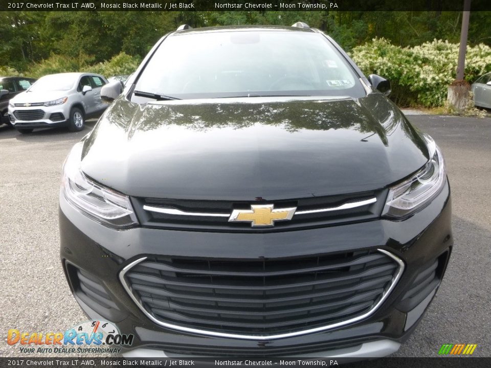 2017 Chevrolet Trax LT AWD Mosaic Black Metallic / Jet Black Photo #8