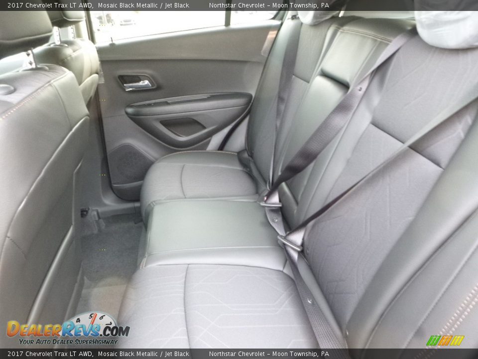 2017 Chevrolet Trax LT AWD Mosaic Black Metallic / Jet Black Photo #13
