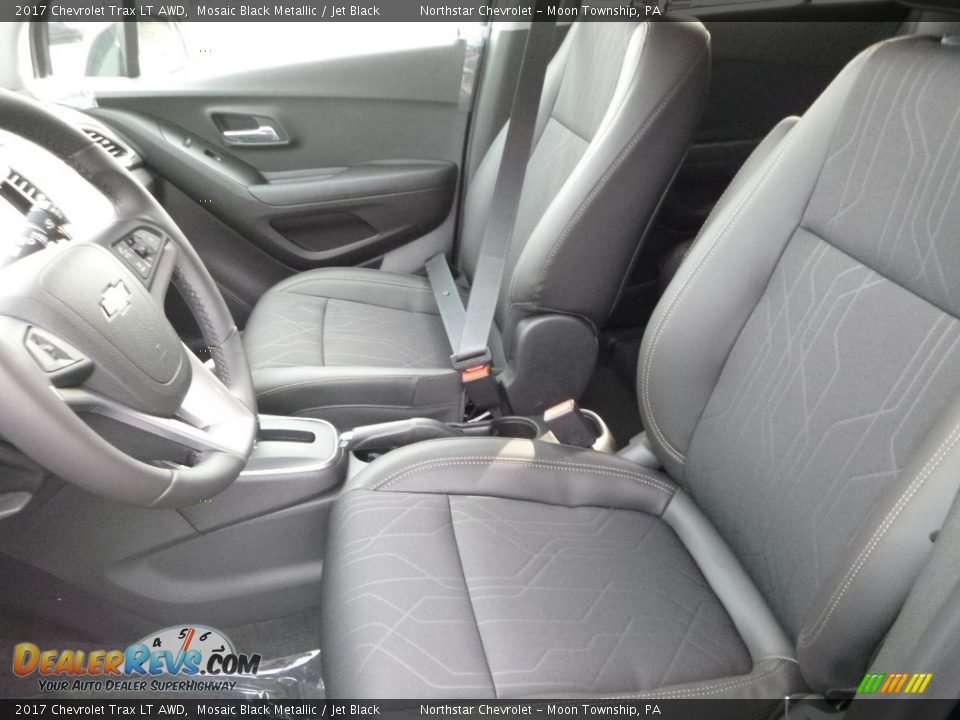 2017 Chevrolet Trax LT AWD Mosaic Black Metallic / Jet Black Photo #16
