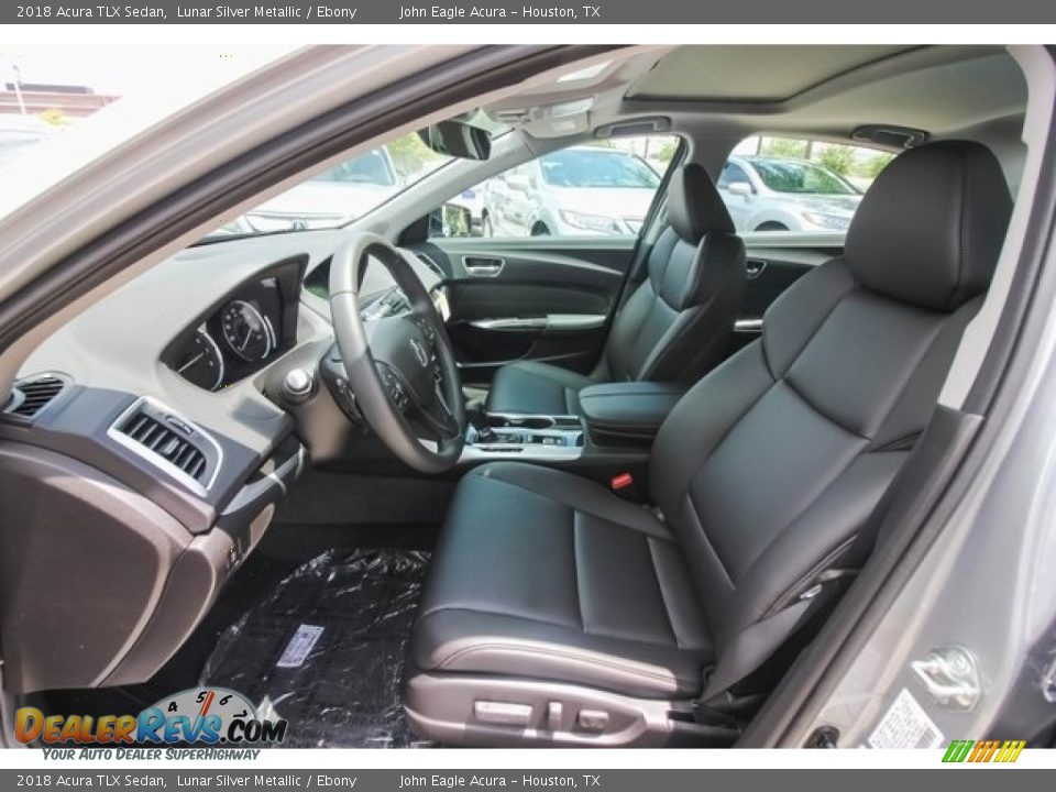 2018 Acura TLX Sedan Lunar Silver Metallic / Ebony Photo #15